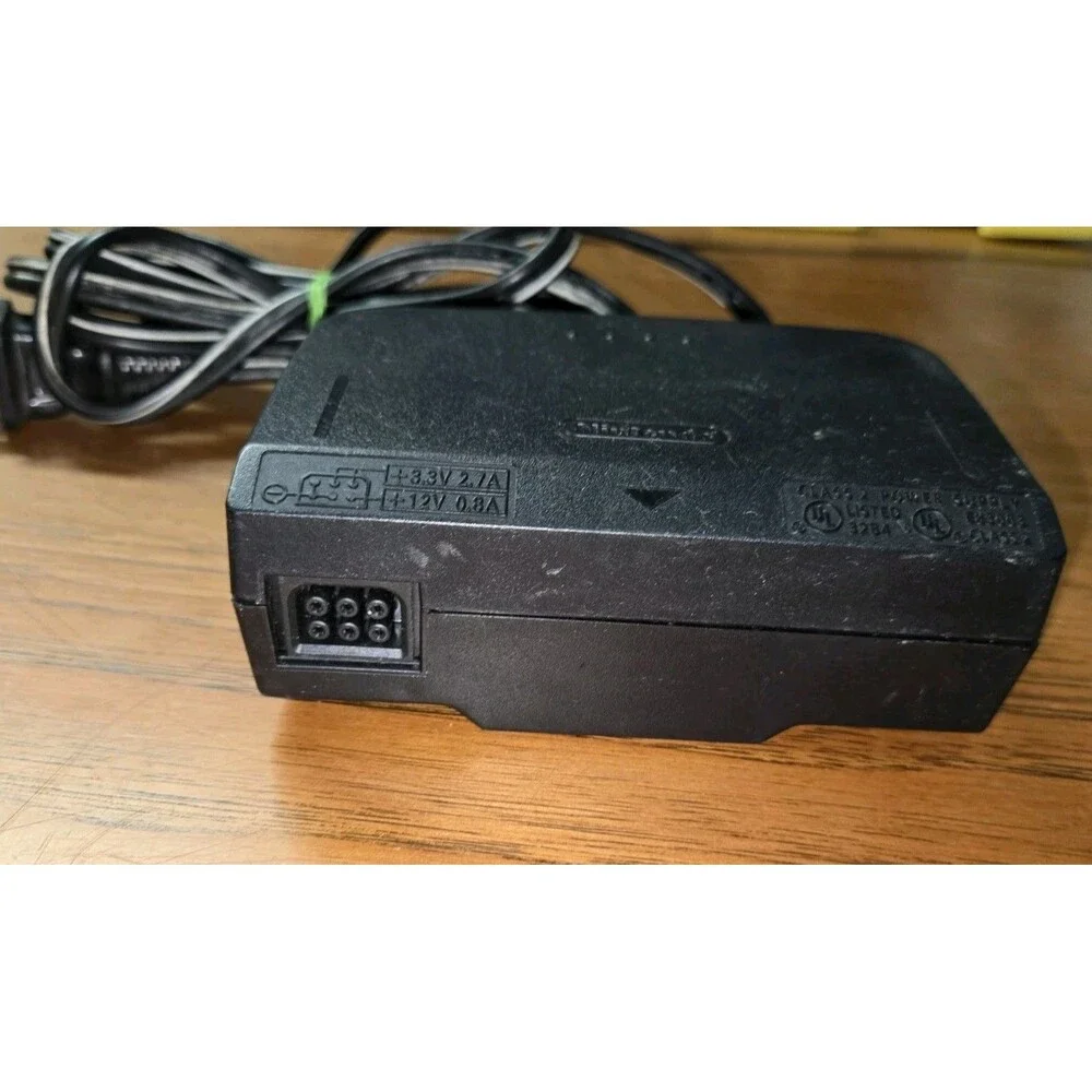 Official Nintendo 64 Power Supply AC Adapter N64 Original Power Adapter OEM 100V